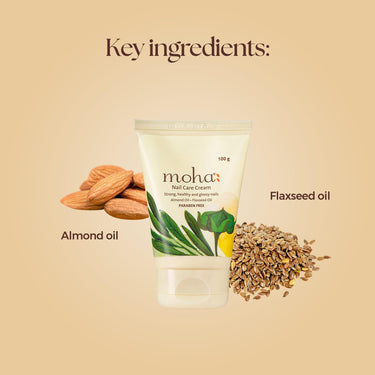 Moha Moisture Lotion 200 ml & Nail Cream 100Gm | 48H Moisturization | Refreshing Hydration | Non Sticky Feel For Men & Women